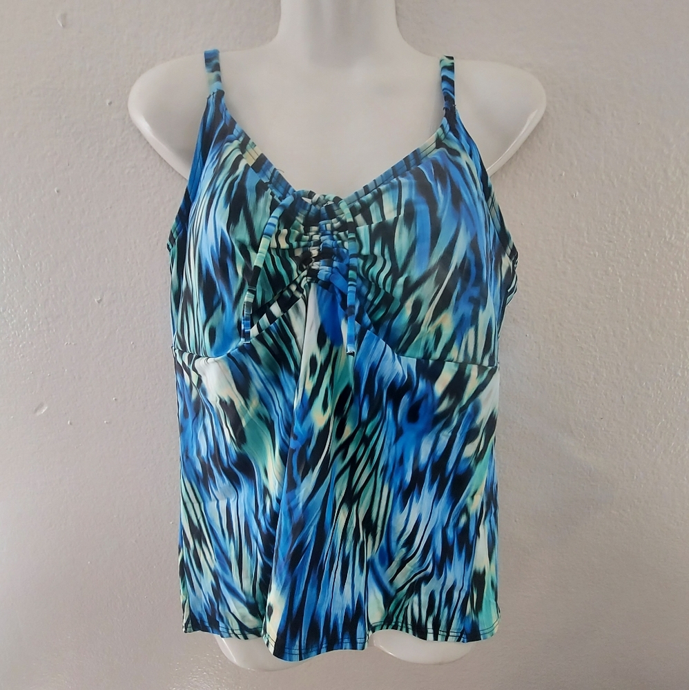 Sunset top tankini multicolor 34D